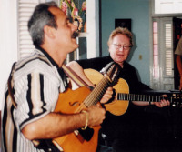 Barbarito Torres and Paul Brady, Havana, 2002