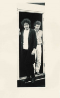 Paul Brady and Bob Dylan at Slane Castle, July 8th 1984