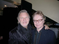 Paul Brady with Colm Wilkinson at The National Concert Hall 25th anniversary concert Dublin Nov 12th 2006