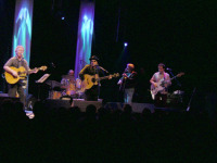 Paul Brady and band with Van Morrison at Vicar Street 2001