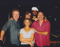 Paul Brady, Stephen Tyler, Carole King, Mark Hudson and Gary Burr at The Hit Factory NYC